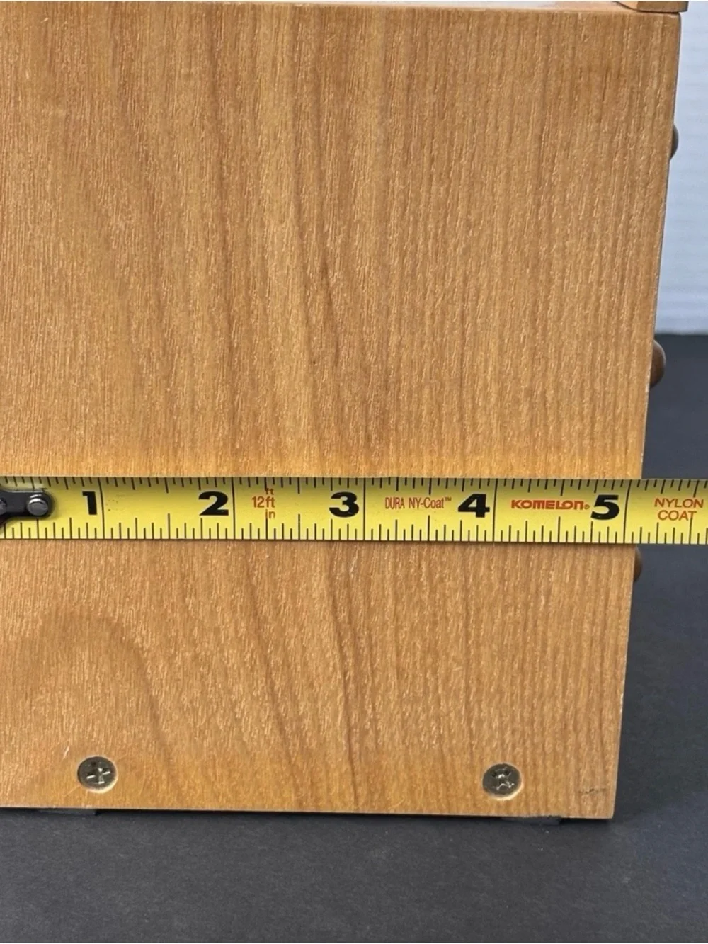 Rare Vintage MotorolaCorporate Gift - WoodExpandable Desk Organizer &Clock